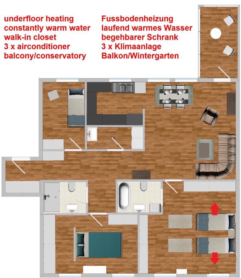 Swiss Central Luxury Apartment 132M2 Sarajevo Bagian luar foto